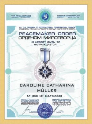 Peacemaker Award